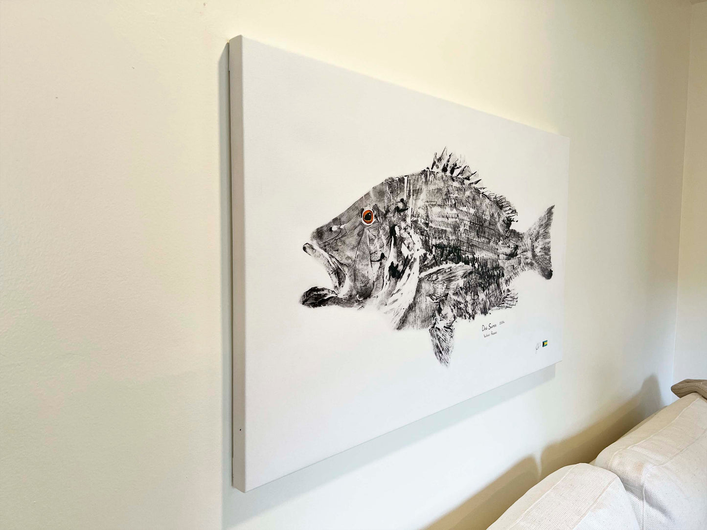 World Record Dog Snapper (reprint)