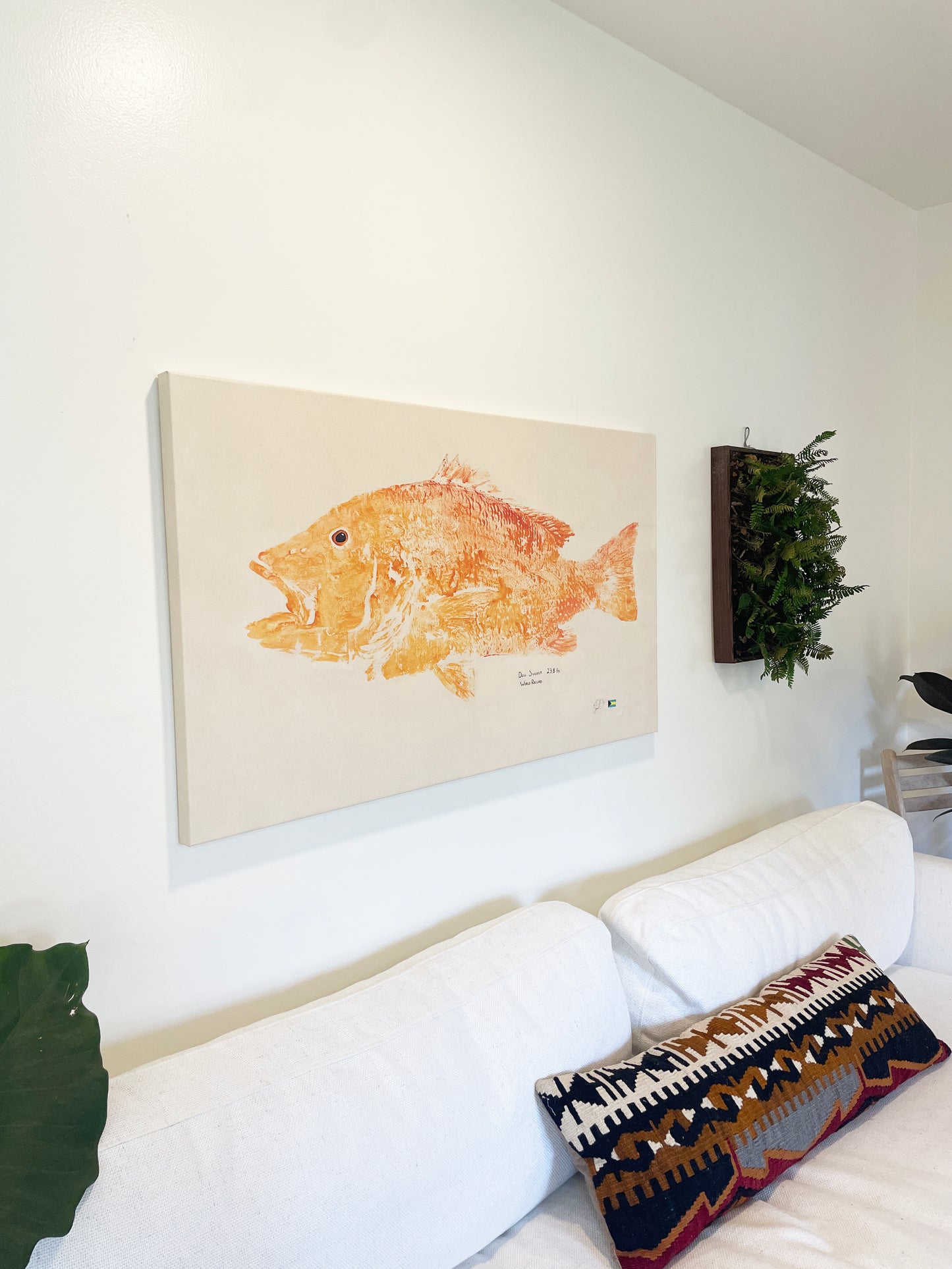 World Record Dog Snapper (reprint)