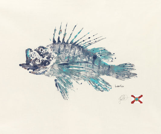 Lionfish Blue (original)